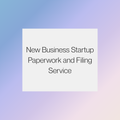 New Business Startup Paperwork and Filing Service