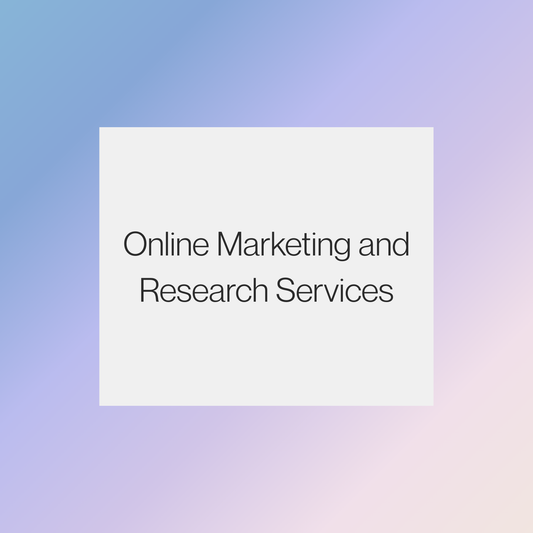 Online Marketing and Research Services